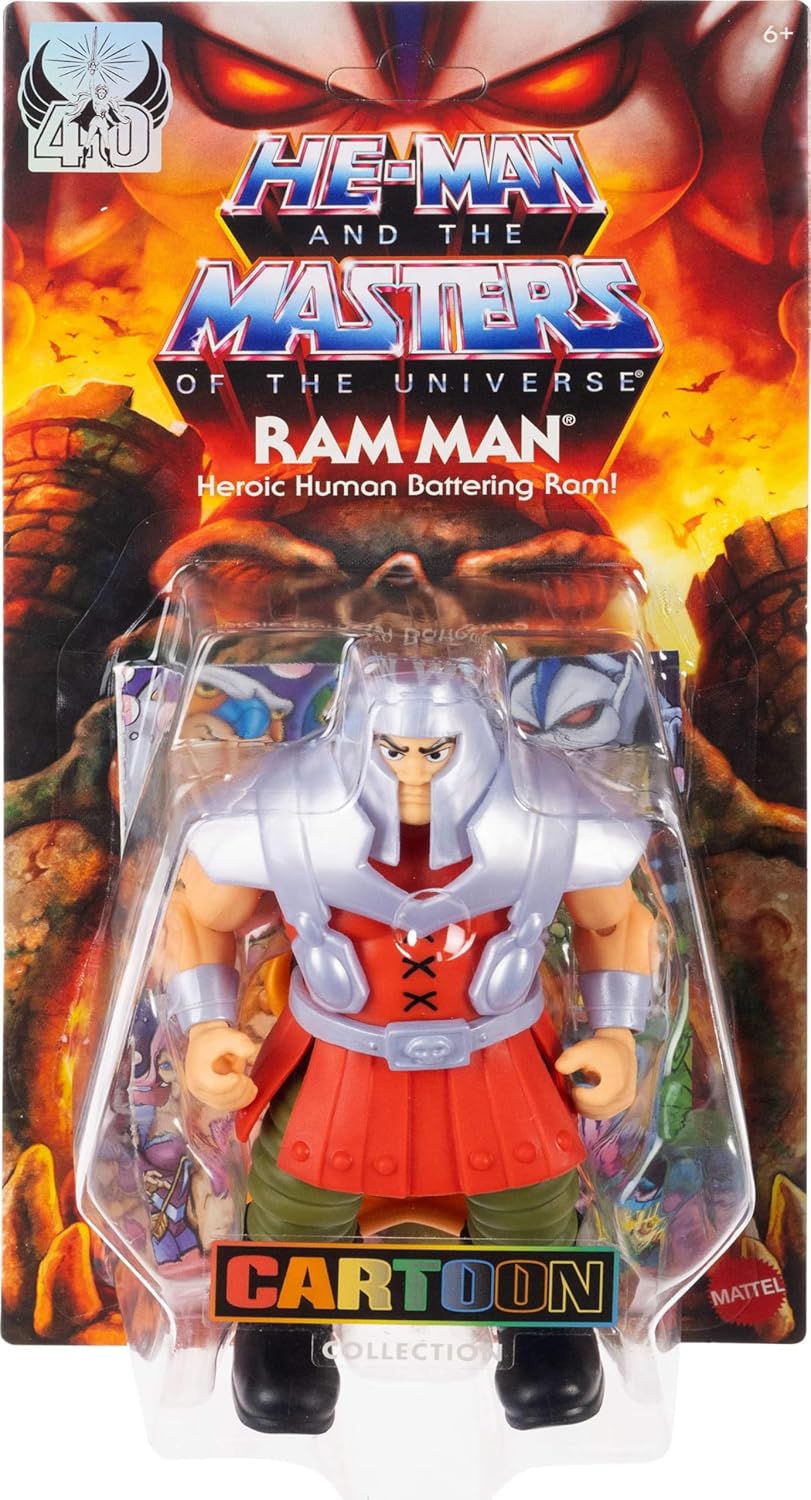 Masters of the Universe Origins, Ram Man Action Figure & Accessories Set