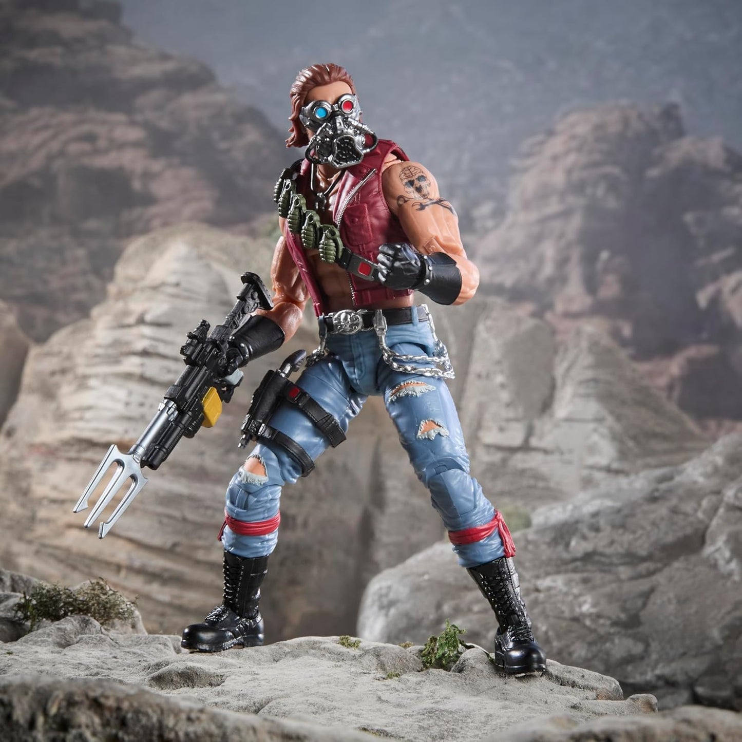 G.I. Joe Classified Series Dreadnok Monkeywrench, Collectible 6 Inch Action Figure with 10 Accessories