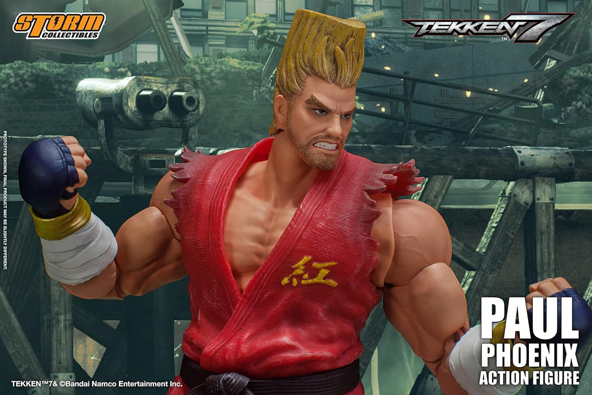 Tekken 7 Paul Phoenix 1/12 Scale Figure