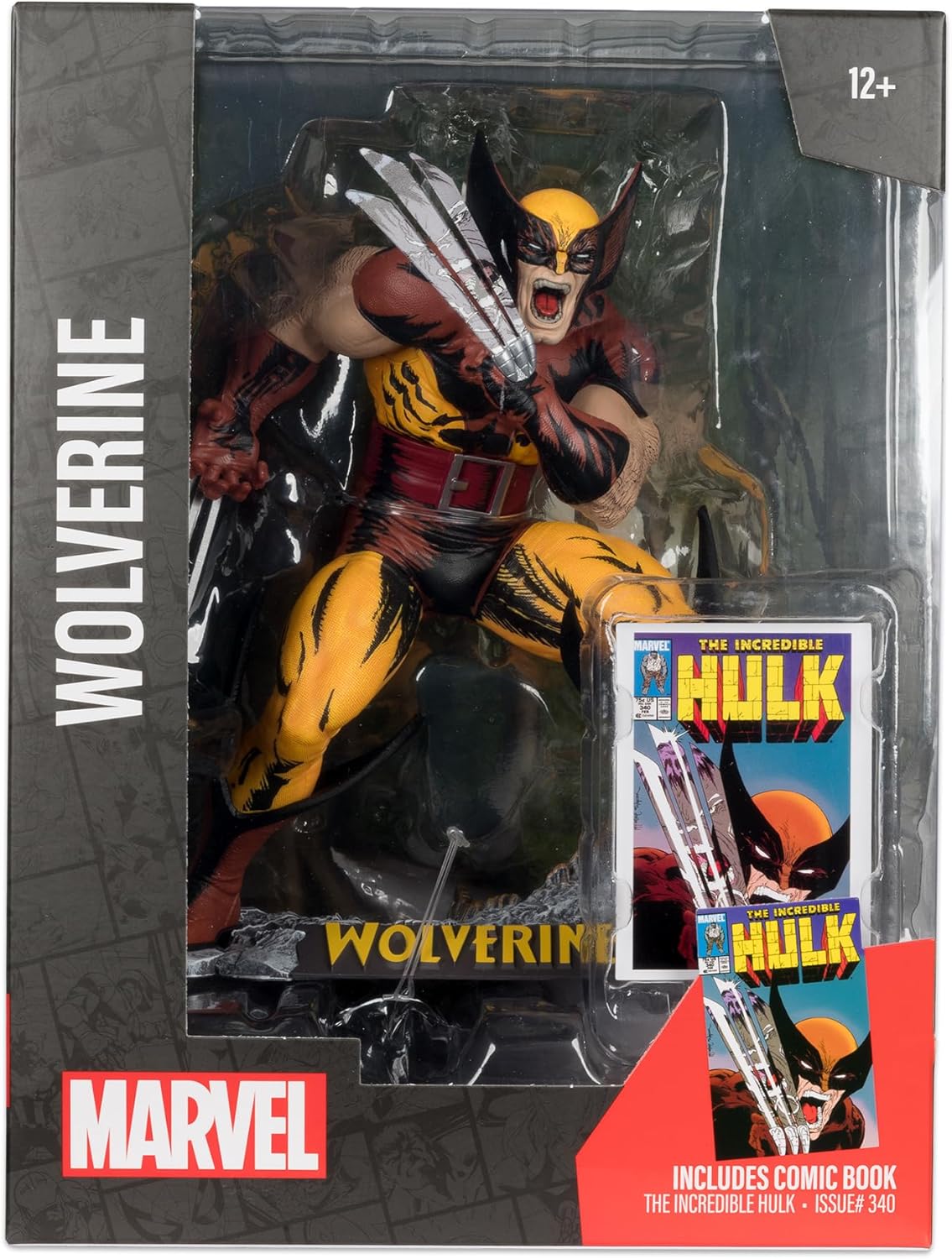 Marvel Comics Wolverine (The Incredible Hulk #340) 1/6 Scale Figure