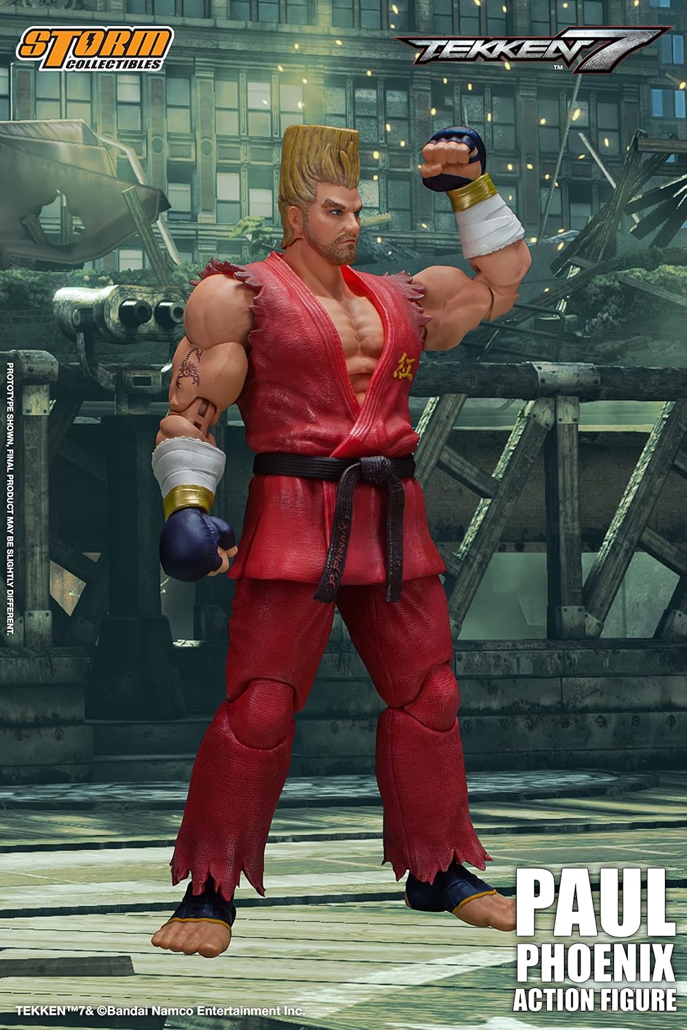 Tekken 7 Paul Phoenix 1/12 Scale Figure