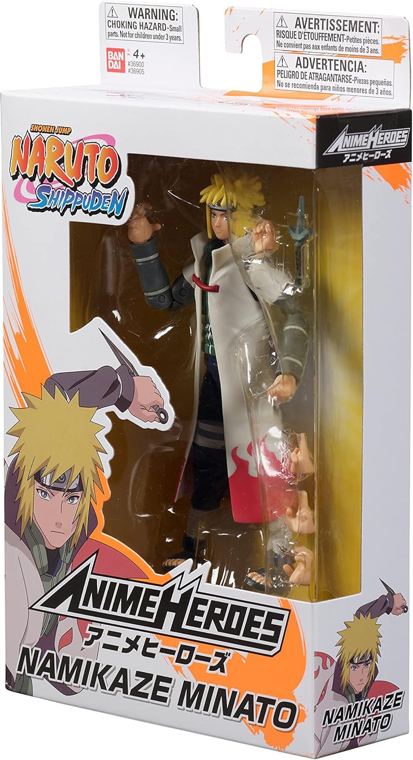 Naruto Anime Heroes Namikaze Minato Action Figure