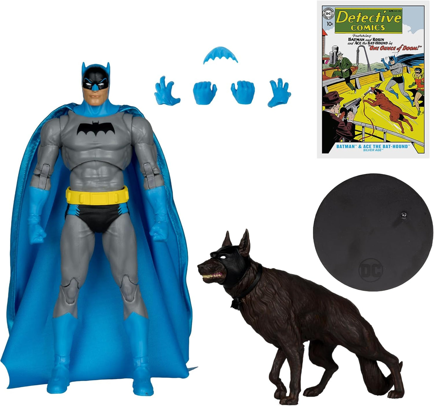 DC Multiverse Batman & Ace The Bat-Hound (Silver Age) Action Figure