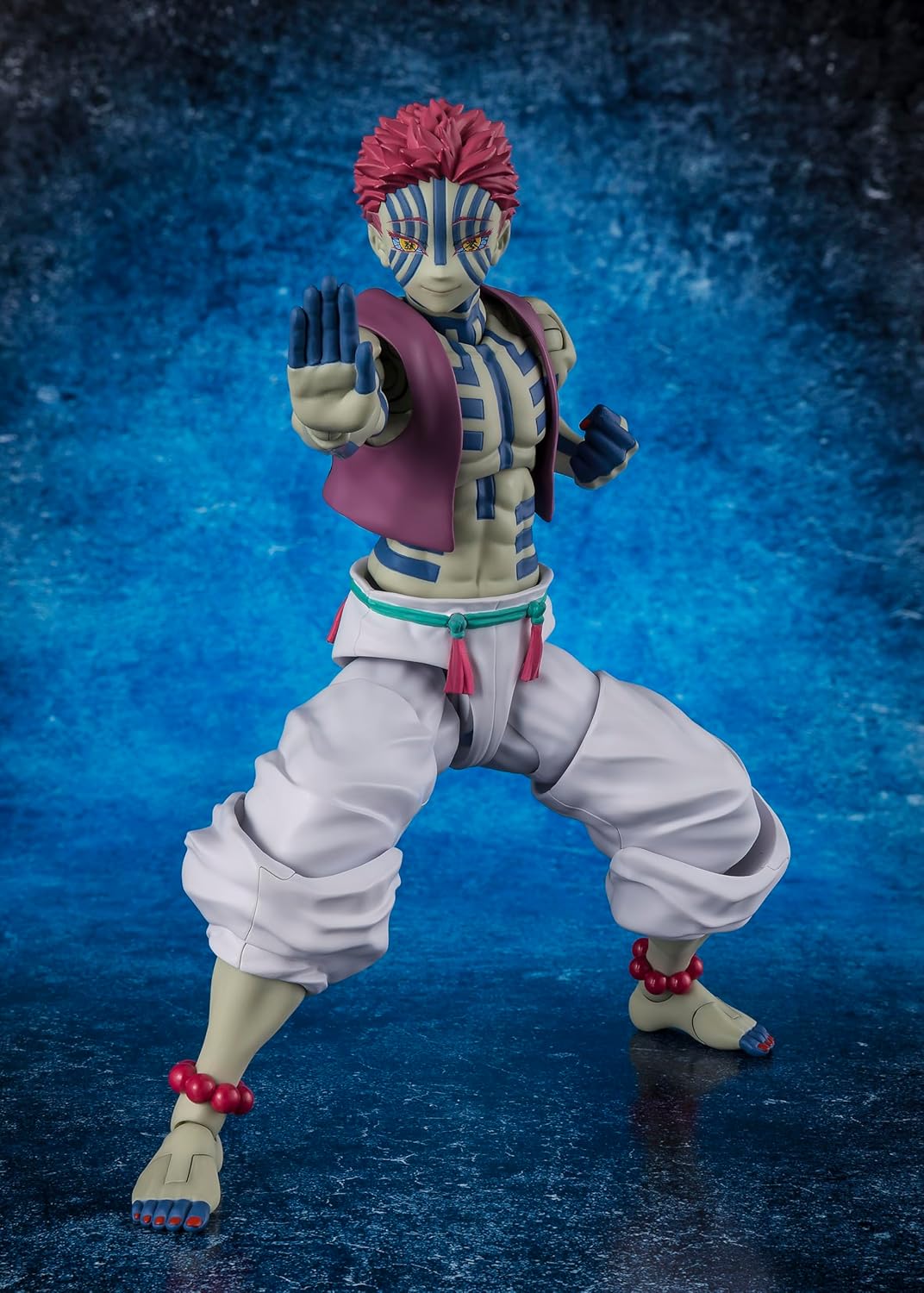 Demon Slayer: Kimetsu No Yaiba Akaza S.H.Figuarts Action Figure (Reissue)