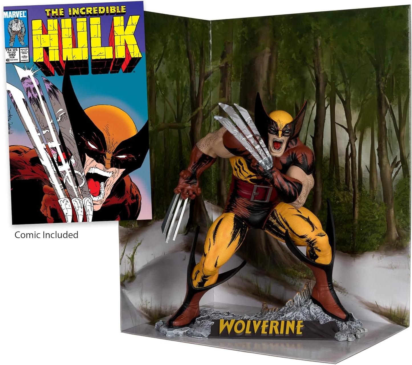 Marvel Comics Wolverine (The Incredible Hulk #340) 1/6 Scale Figure