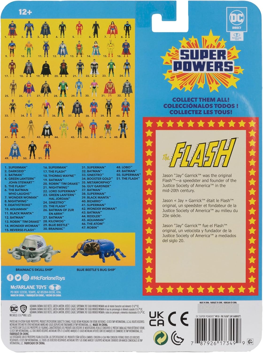 DC Super Powers The Flash (Jay Garrick) Action Figure