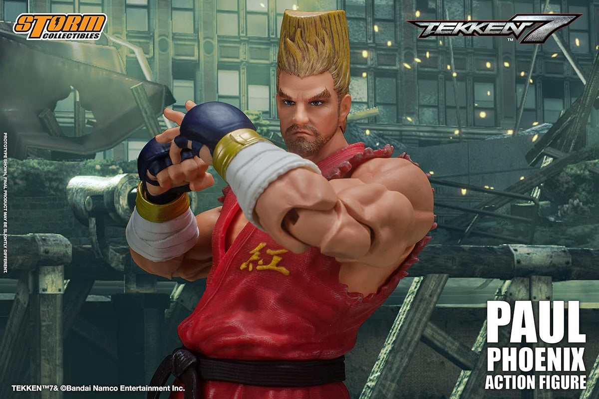 Tekken 7 Paul Phoenix 1/12 Scale Figure