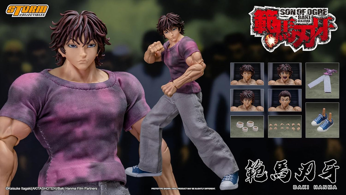 Baki Hanma: Son of Ogre 1/12 Scale Action Figure
