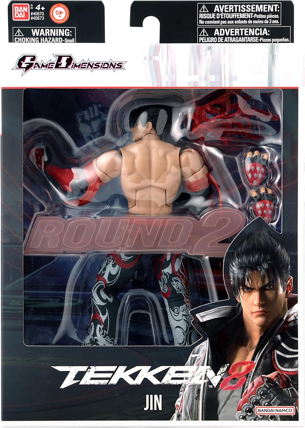 Game Dimensions - Tekken - Jin Kazama Action Figure