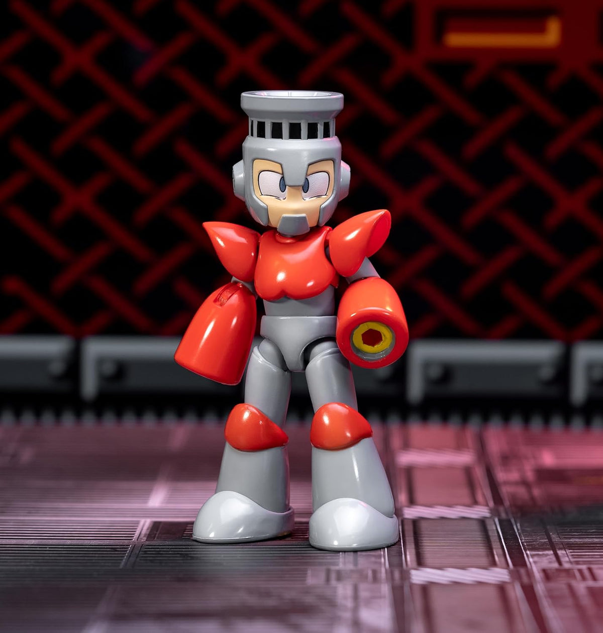 Mega Man 4" Fire Man - 1:12 Scale Action Figure