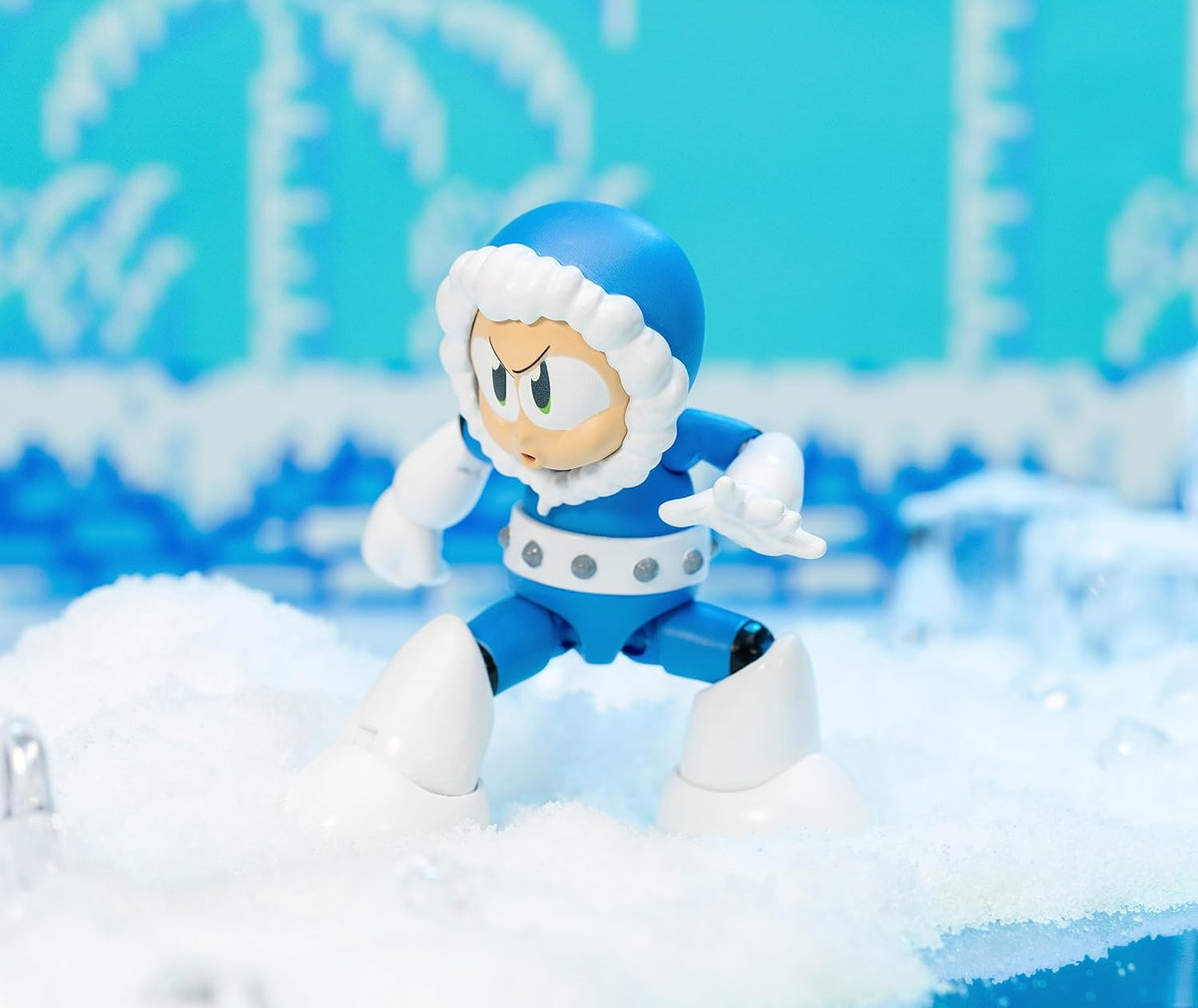Mega Man 4" Ice Man - 1:12 Scale Action Figure