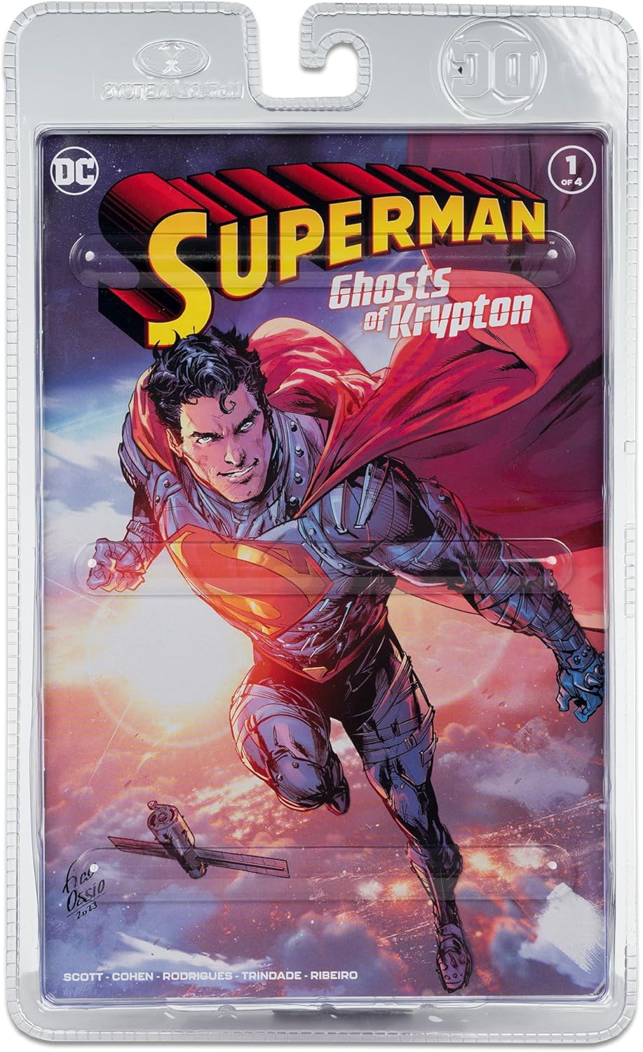 DC Direct Page Punchers Superman Action Figure with Superman Comic