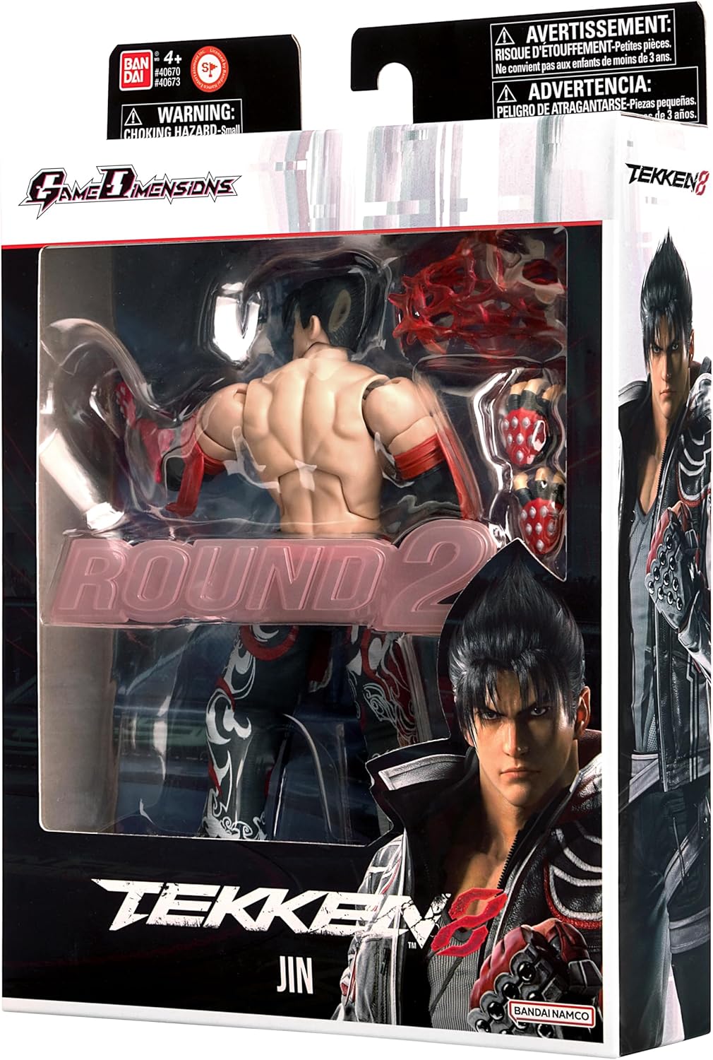 Game Dimensions - Tekken - Jin Kazama Action Figure