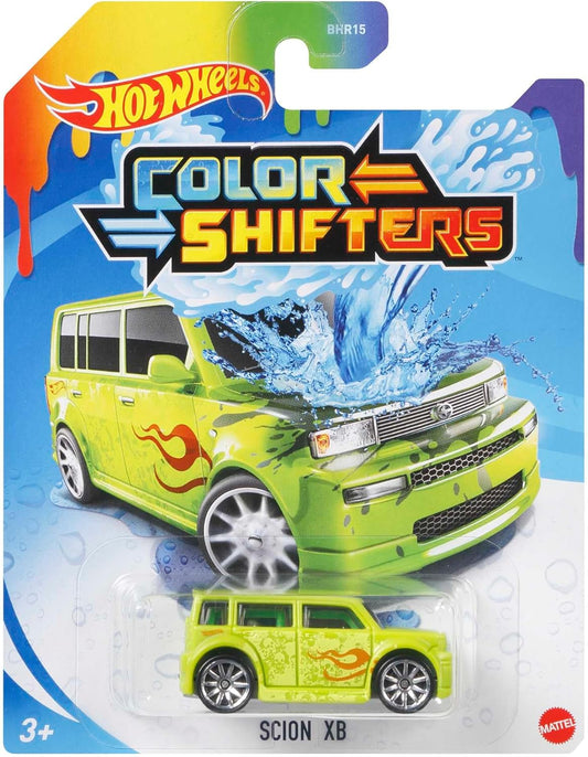 Hot Wheels Toy Car, 1:64 Scale Color Shifters Vehicle with Repeat Color Change (Styles May Vary)