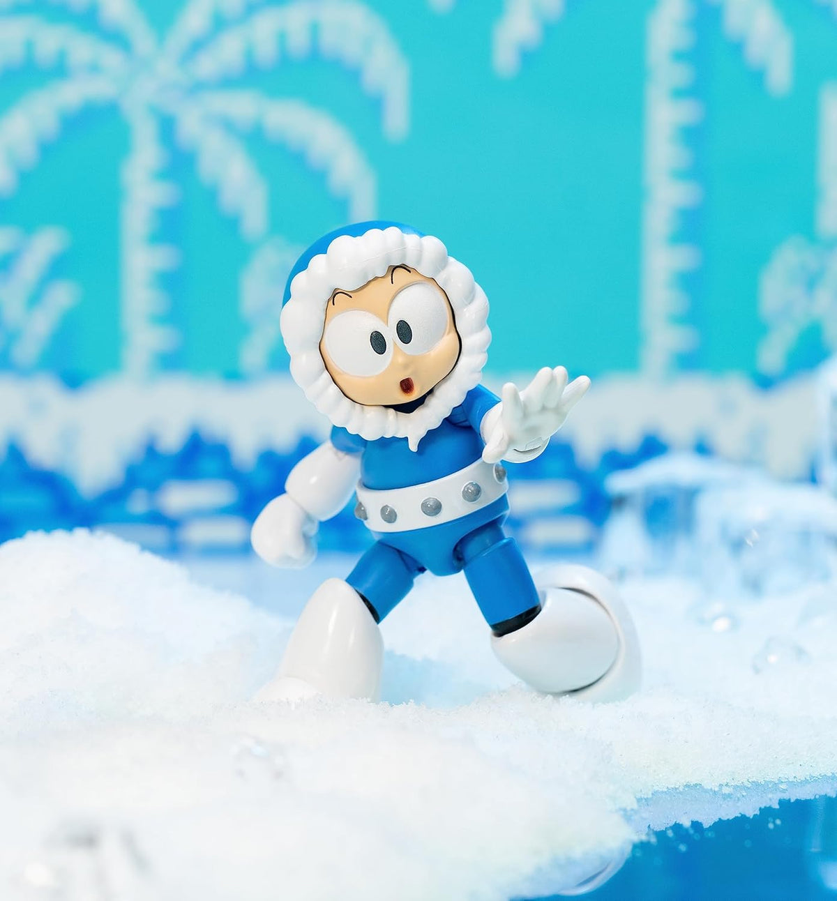 Mega Man 4" Ice Man - 1:12 Scale Action Figure