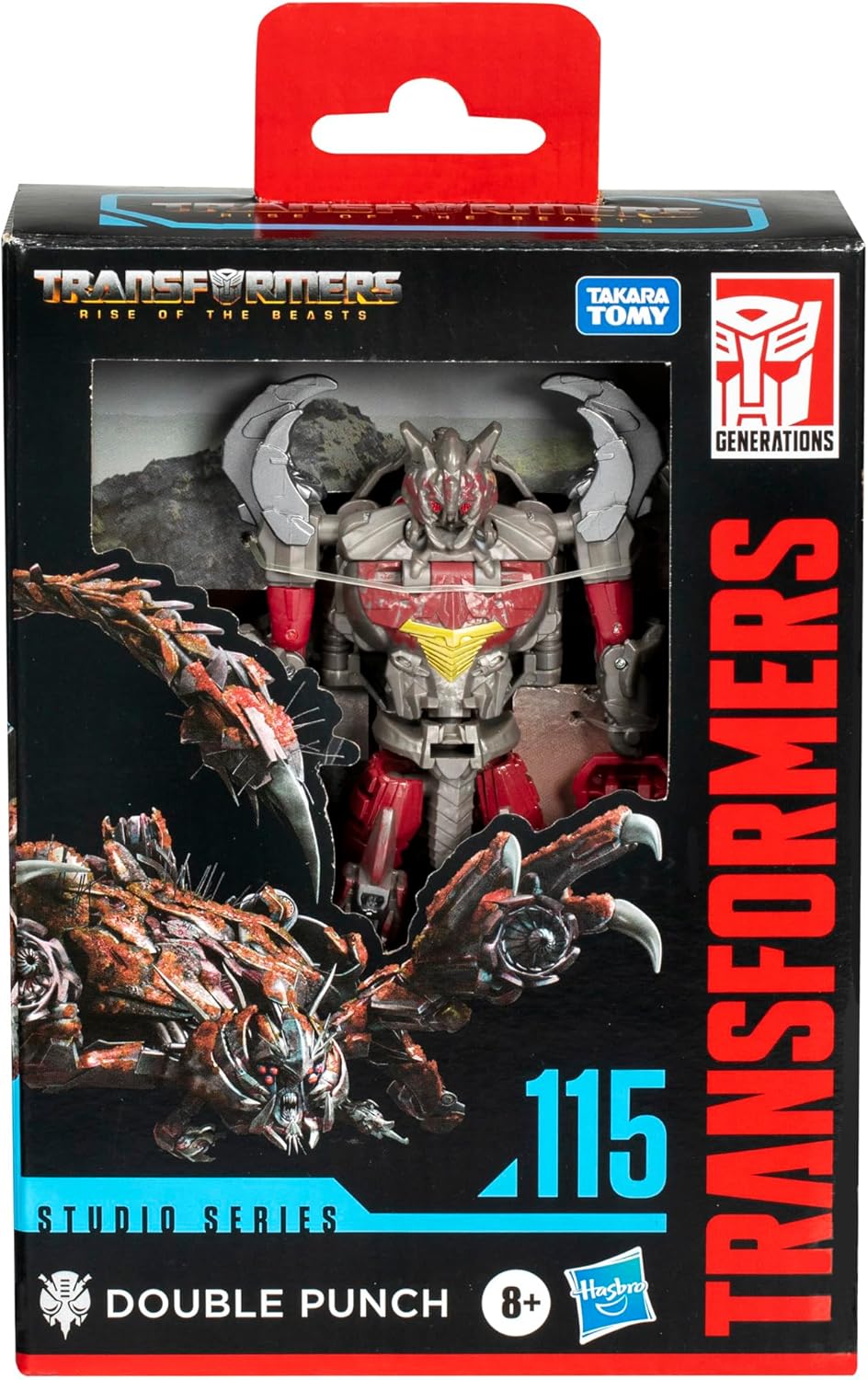 Transformers Studio Series Deluxe Class Rise of The Beasts Double Punch Action Figure