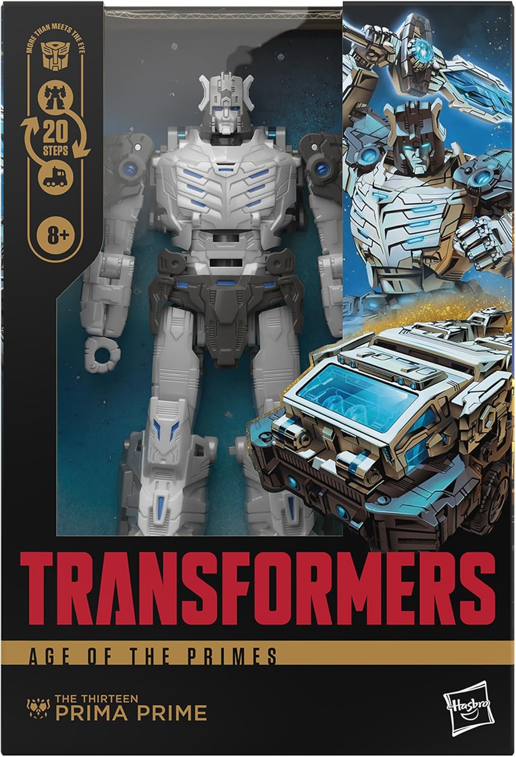 Transformers Age of The Primes Voyager Class The Thirteen Prima Prime, 7-inch Converting Action Figure