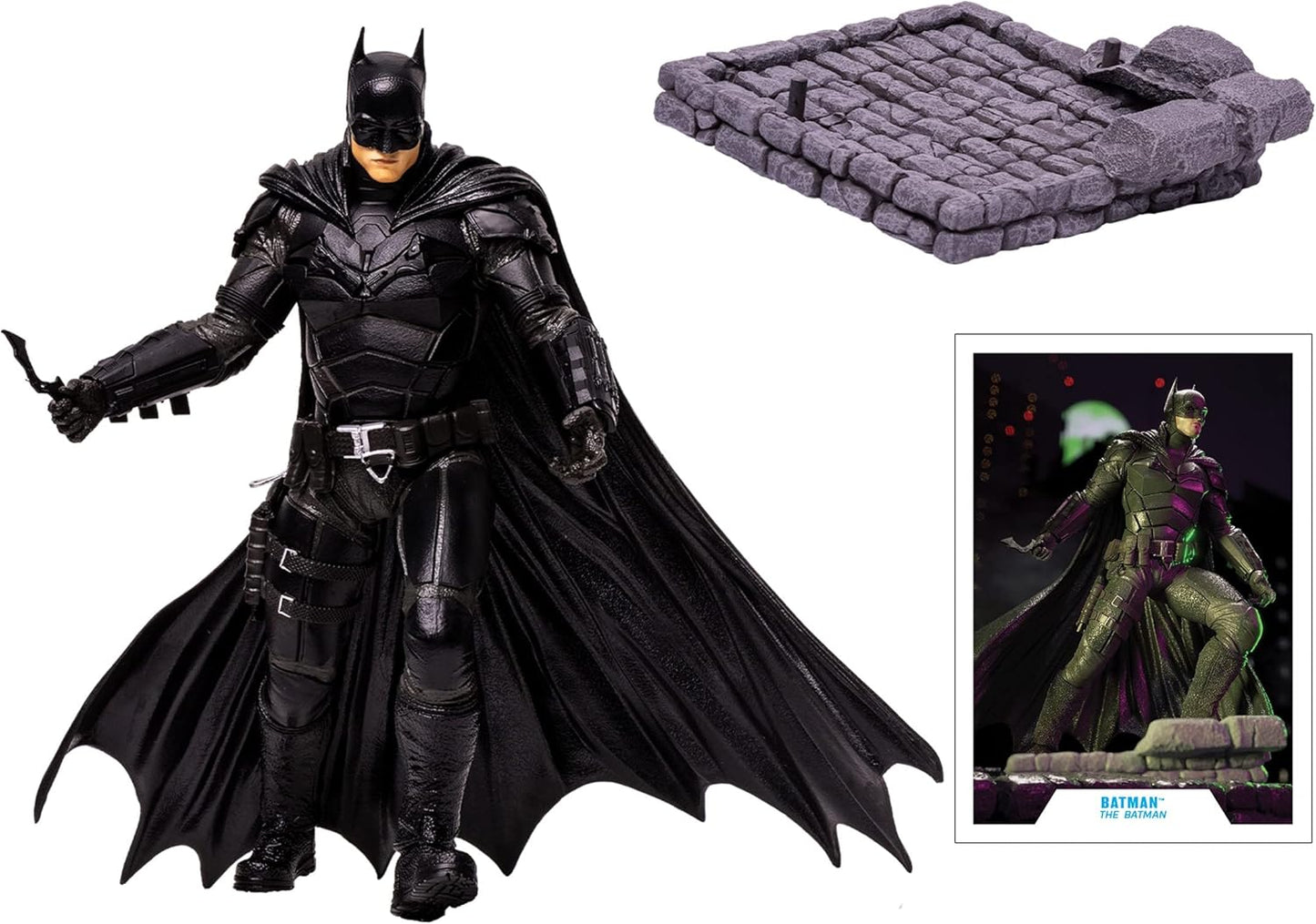 Multiverse The Batman from Batman Movie 12" Deluxe Figure Multicolor (Style May Vary)