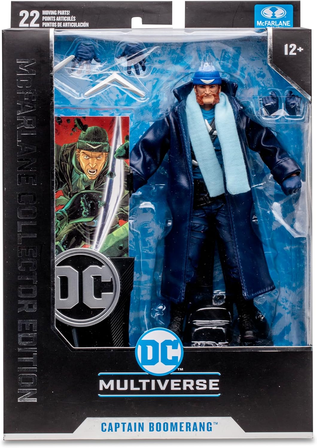 DC Multiverse Captain Boomerang (The Flash) Action Figure, Styles may vary