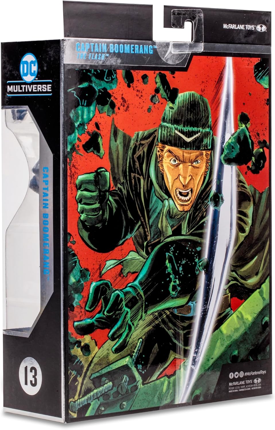 DC Multiverse Captain Boomerang (The Flash) Action Figure, Styles may vary