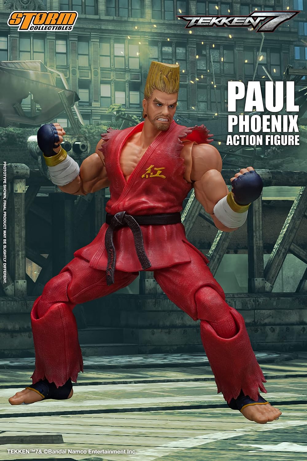 Tekken 7 Paul Phoenix 1/12 Scale Figure