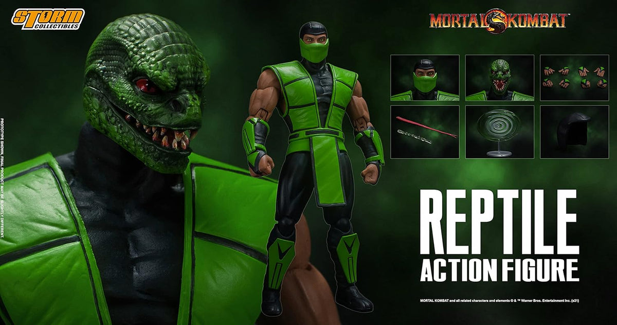 Mortal Kombat Reptile 1/12 Scale Figure