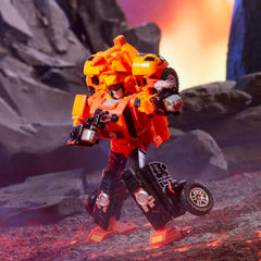 Transformers Legacy United Leader Class G1 Triple Changer Sandstorm, 7.5-inch Converting Action Figure, 8+ Years