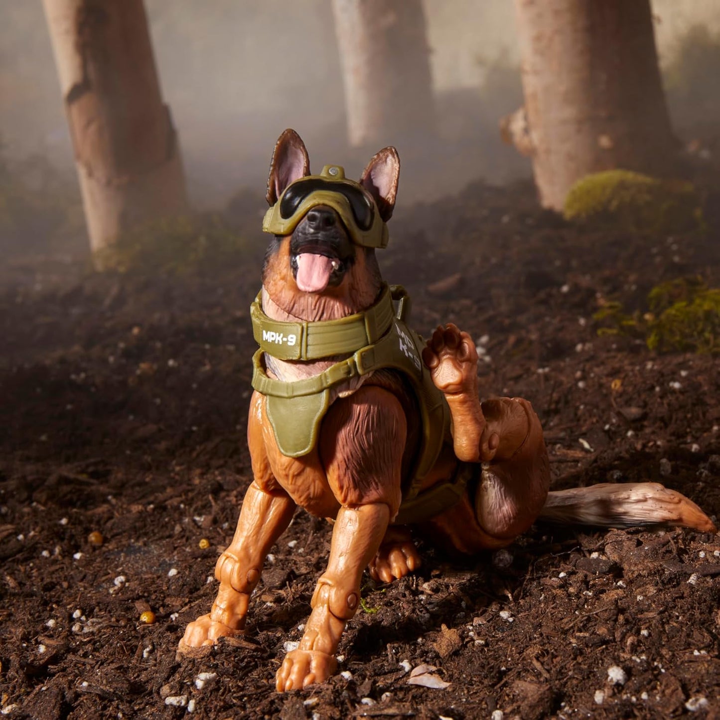 G.I. Joe Classified Series #157, Christopher Law Lavigne & Order Action Figure & German Shepherd Dog Figure