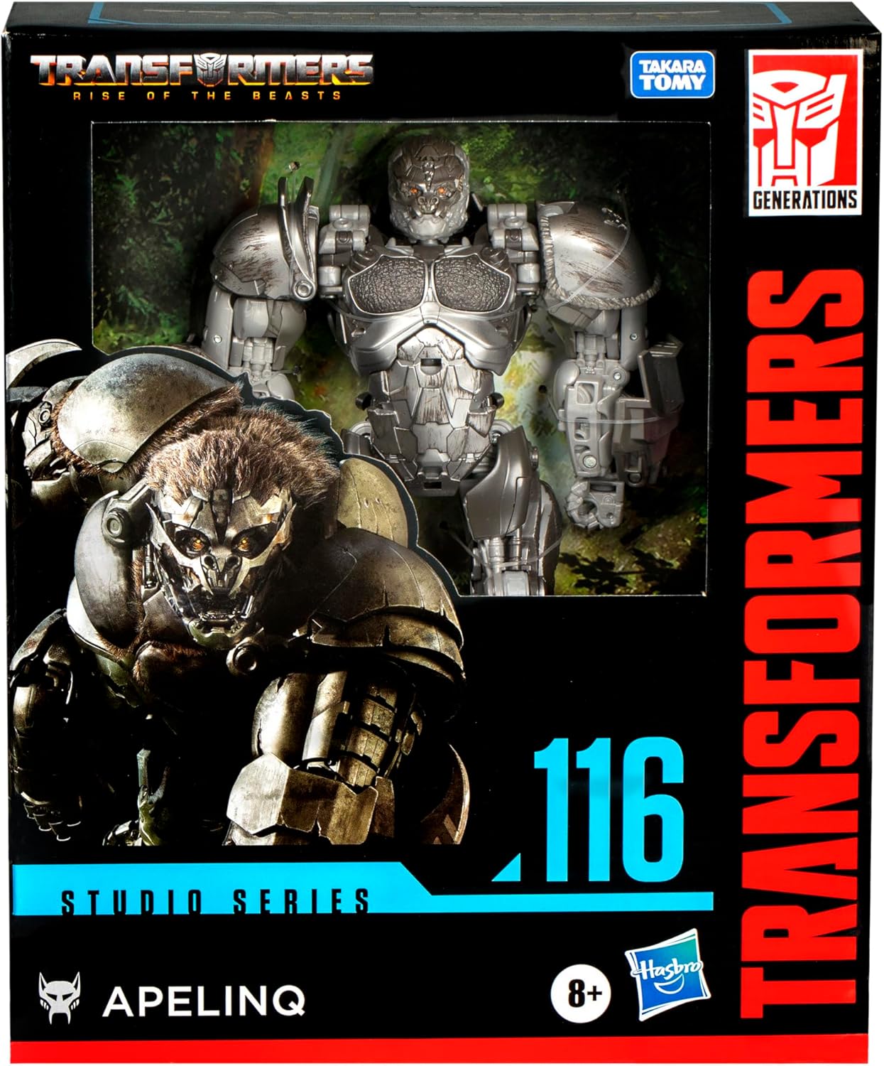 Transformers Toys Studio Series Leader Class Rise of the Beasts 116 Apelinq Action Figure
