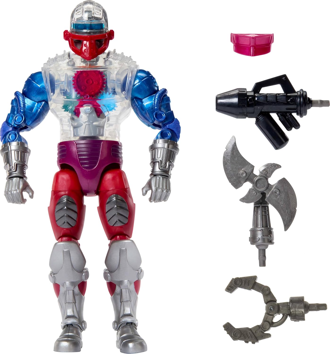 Masters of the Universe Masterverse New Eternia, Roboto Action Figure & Accessories Set