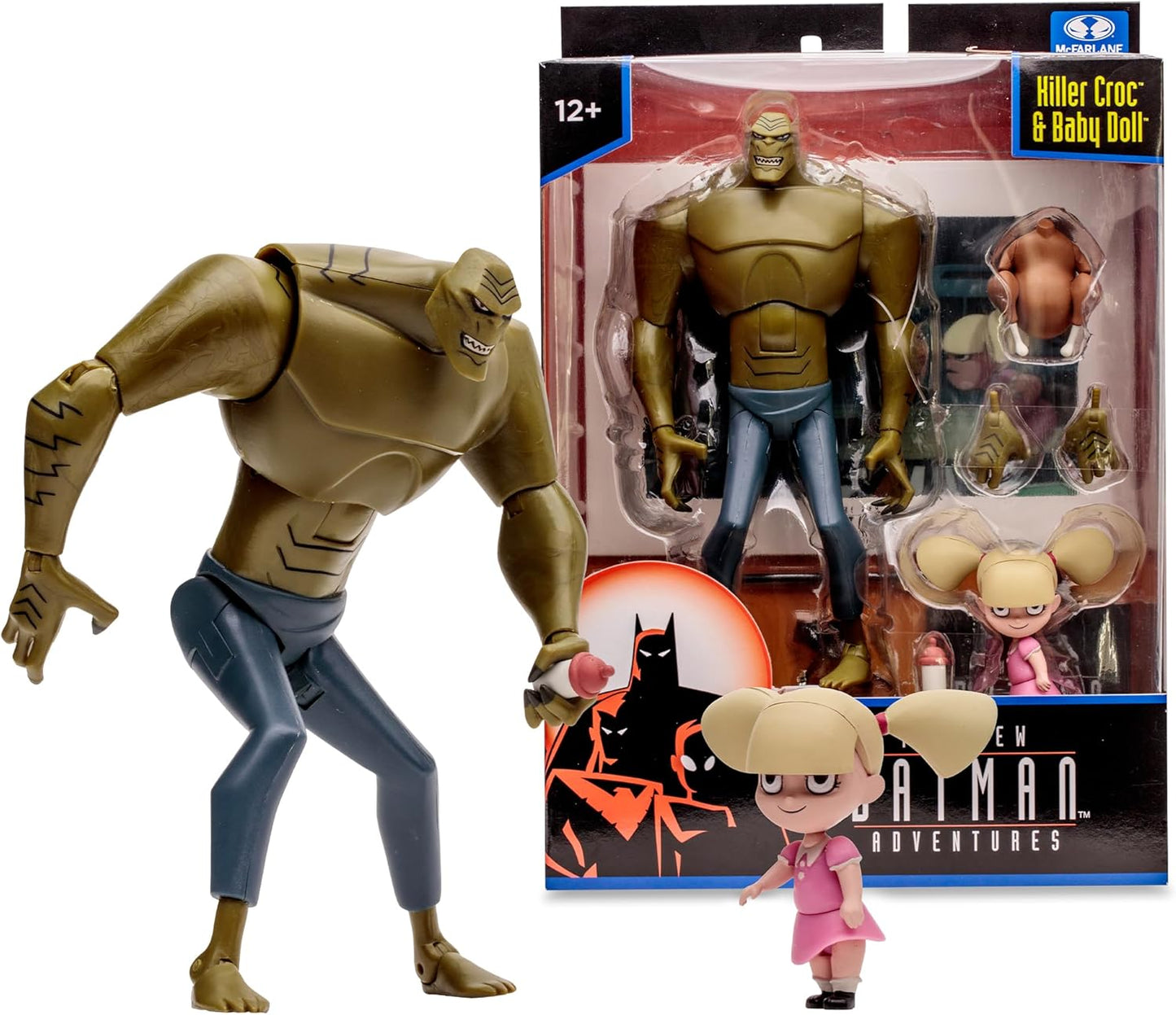 The New Batman Adventures Killer Croc & Baby Doll