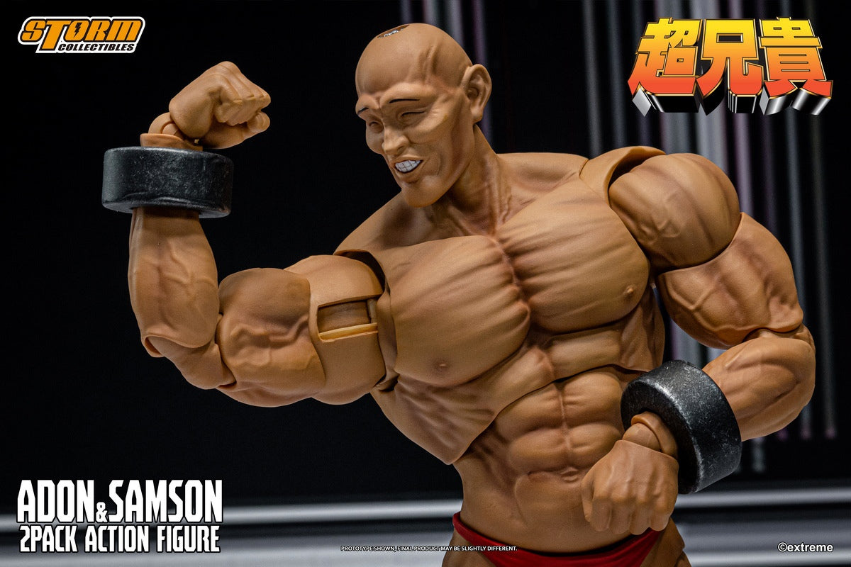 Chou-Aniki Adon and Samson 1/12 Scale Action Figure Set