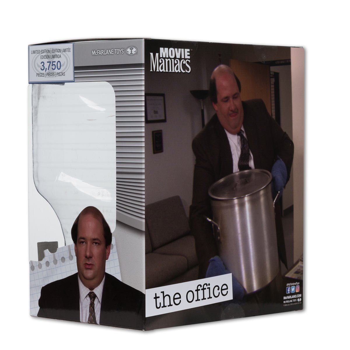 Movie Maniacs NBC Wave 3 The Office Kevin Malone 6-Inch Scale Posed Figure