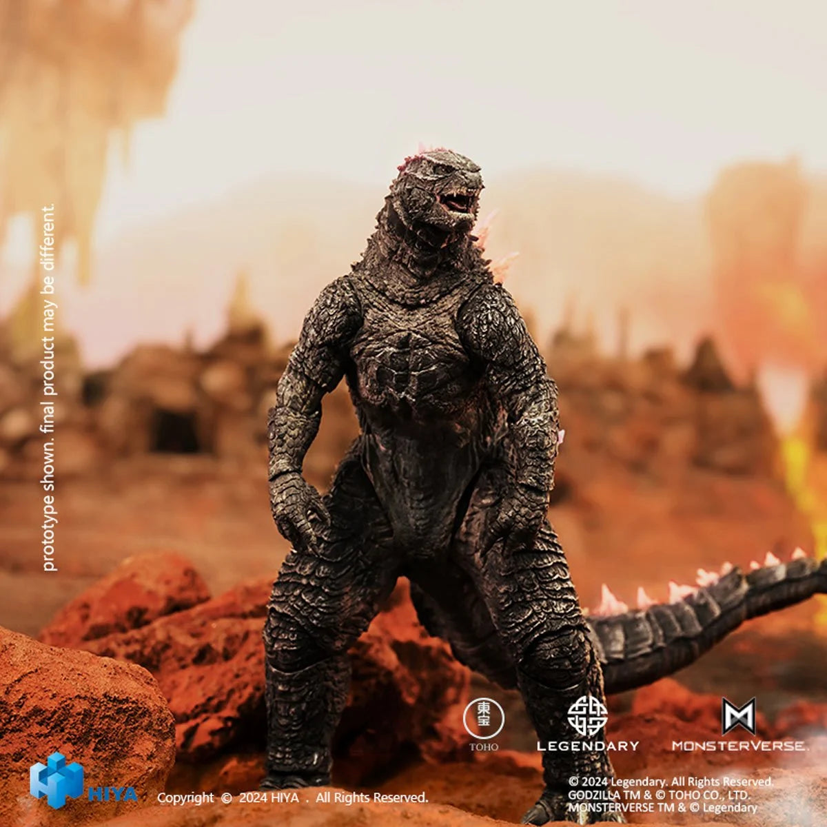 Godzilla x Kong: The New Empire Godzilla Evolved Exquisite Basic Action Figure