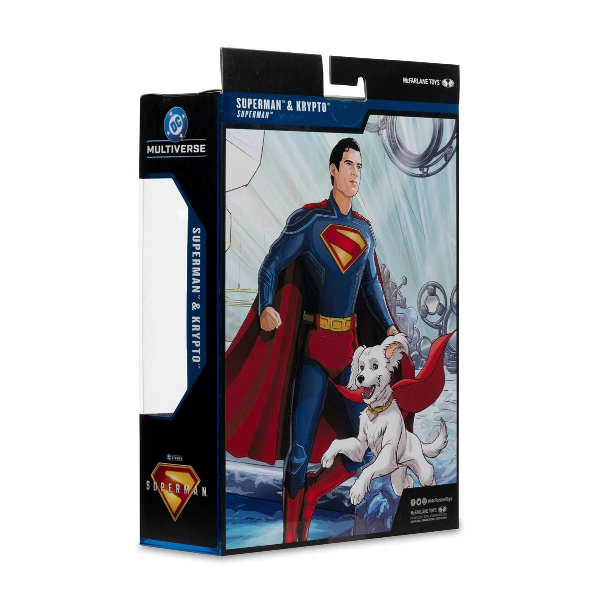 DC Multiverse Theatrical Deluxe Superman Movie: Superman and Krypto 7-Inch Scale Action Figure
