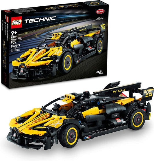 LEGO Technic Bugatti Bolide Racing Car Building Set - Model and Race Engineering Toy Collectible Sports Car