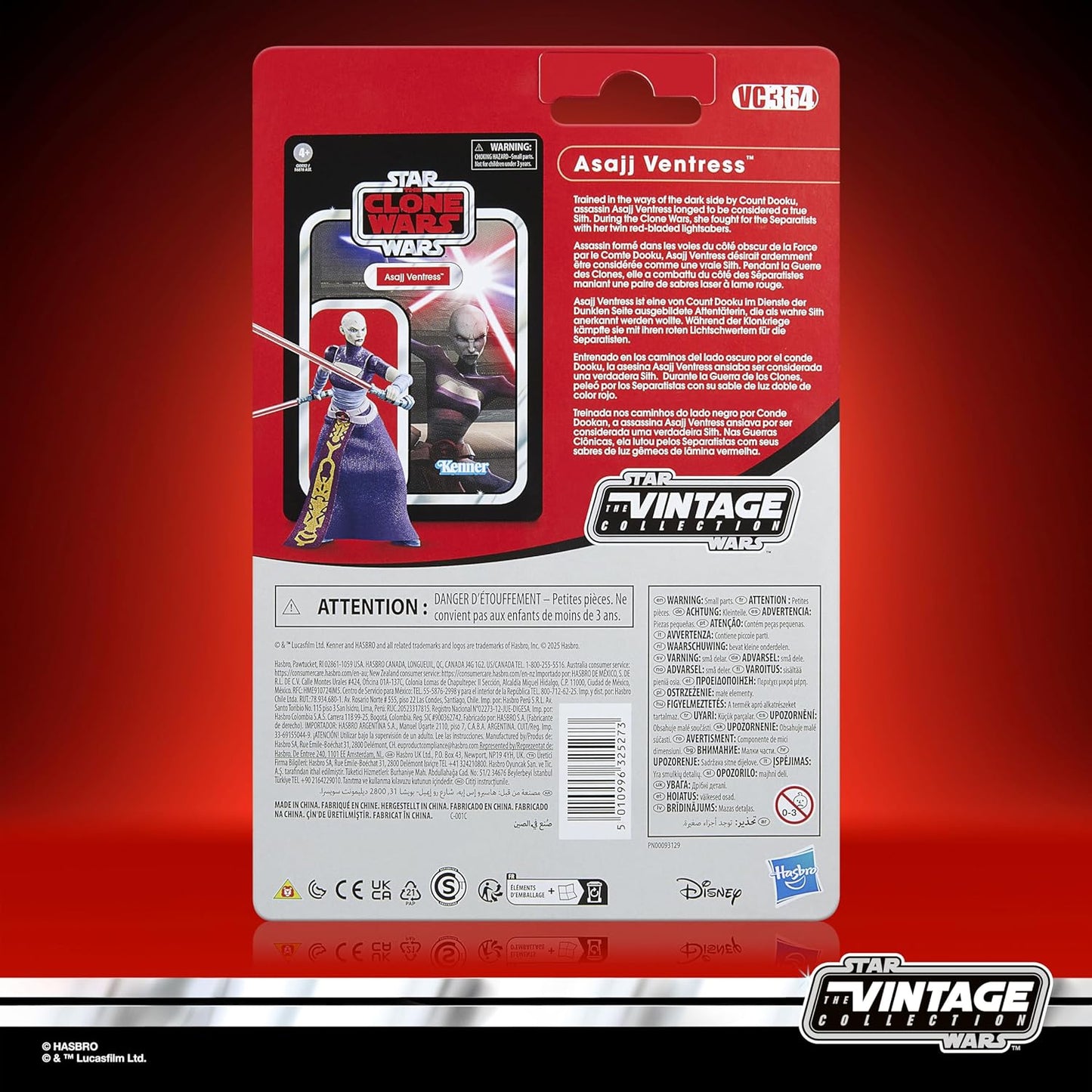 Star Wars The Vintage Collection Asajj Ventress, The Empire Strikes Back Action Figure