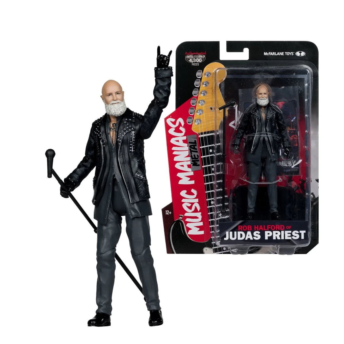 Music Maniacs Wave 5 Judas Priest Metal Rob Halford 6-Inch Scale Action Figure