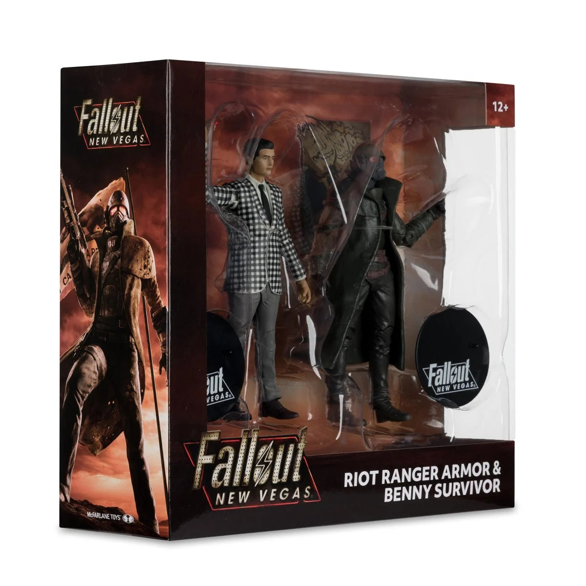 Fallout New Vegas Riot Ranger Armor and Benny 7-Inch Scale Action Figure 2-Pack - Exclusive