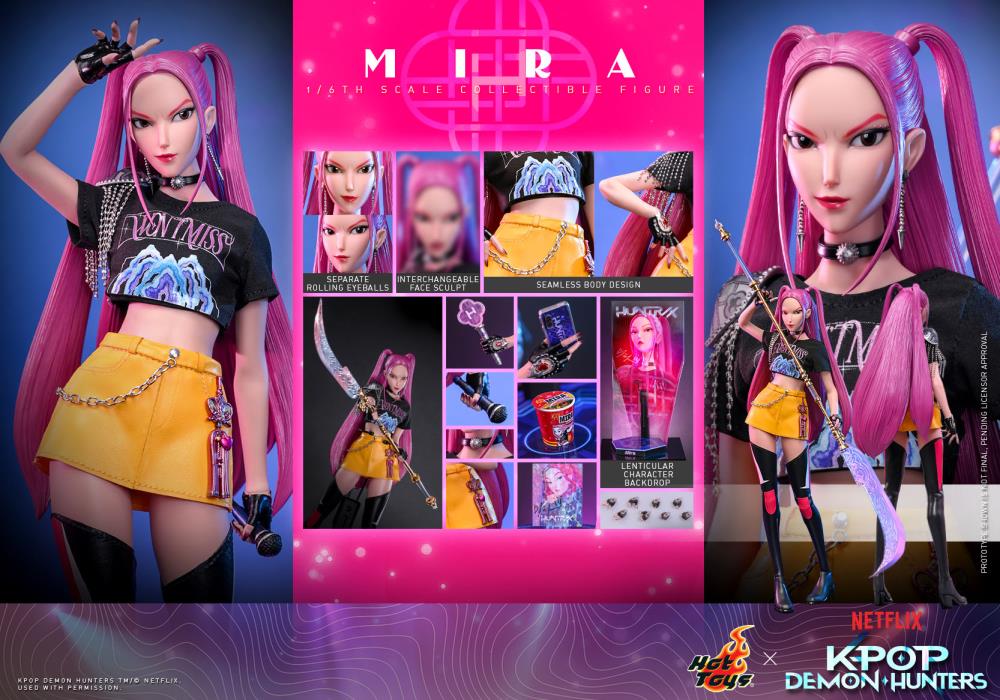 KPop Demon Hunters Mira 1/6th Scale Collectible Figure