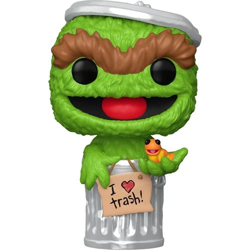 Pop! Television: Sesame Street Oscar the Grouch with Slimey