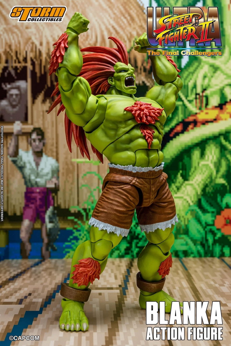 Ultra Street Fighter II Blanka 1/12 Scale Action Figure