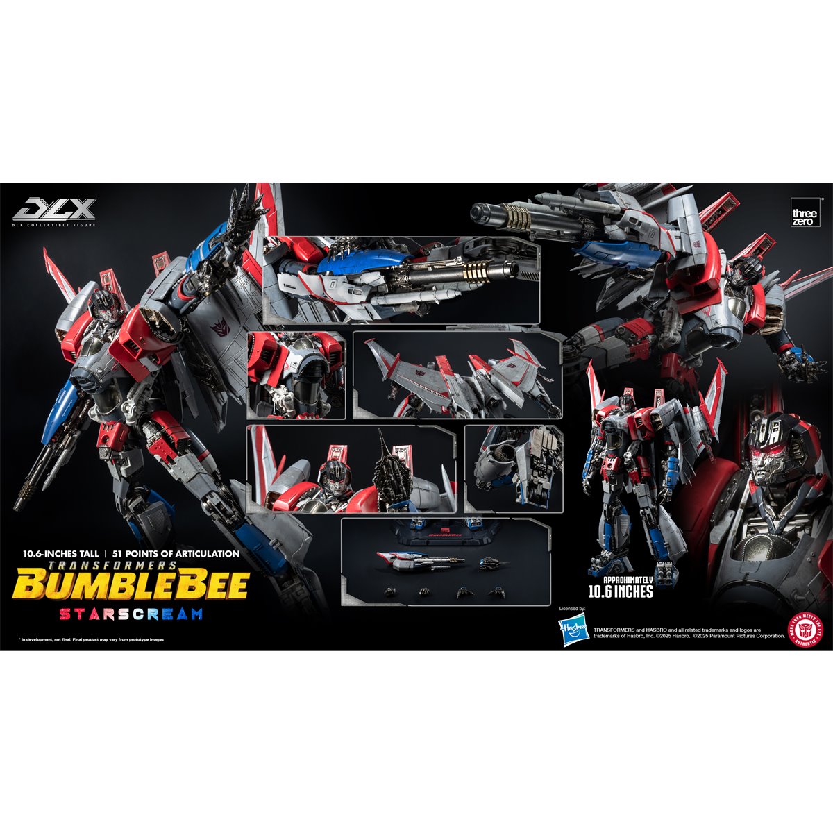Transformers: Bumblebee Starscream DLX Action Figure