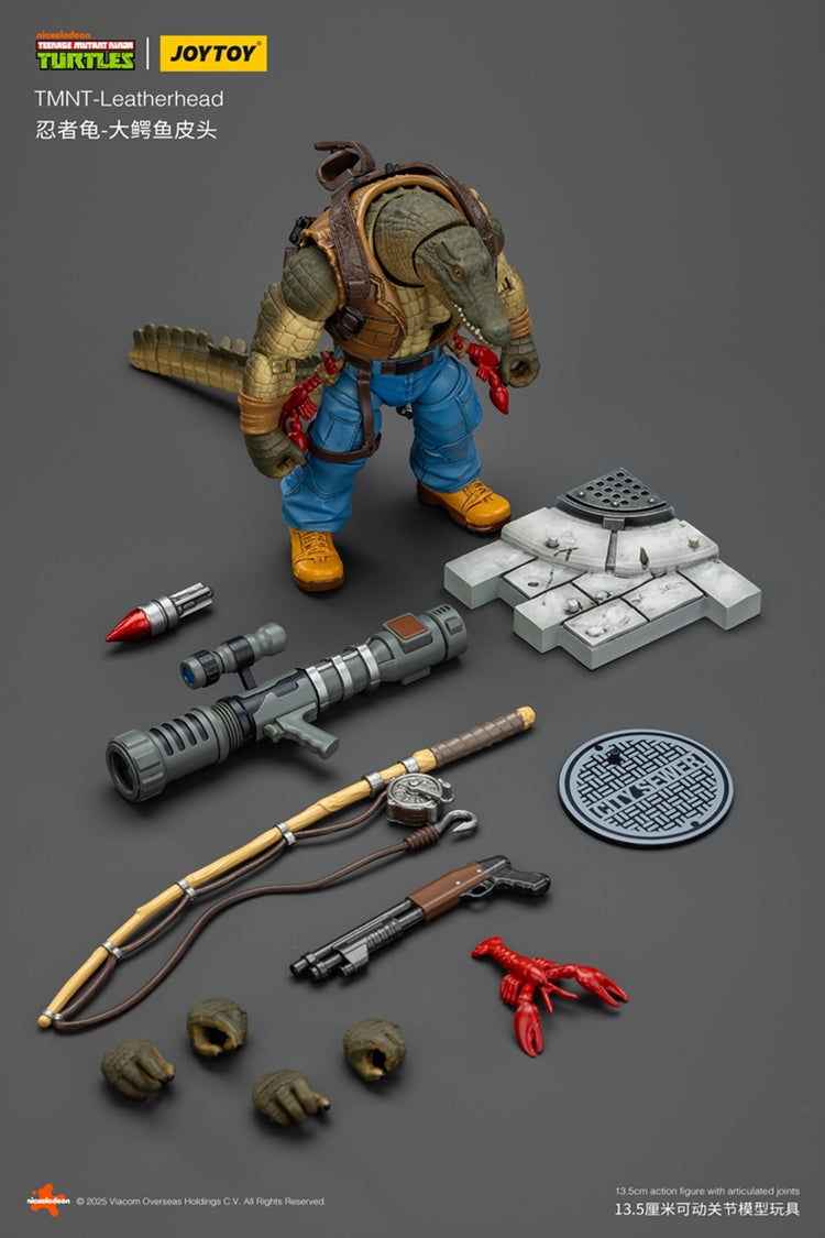 Teenage Mutant Ninja Turtles Leatherhead (1:18 Scale) Action Figure