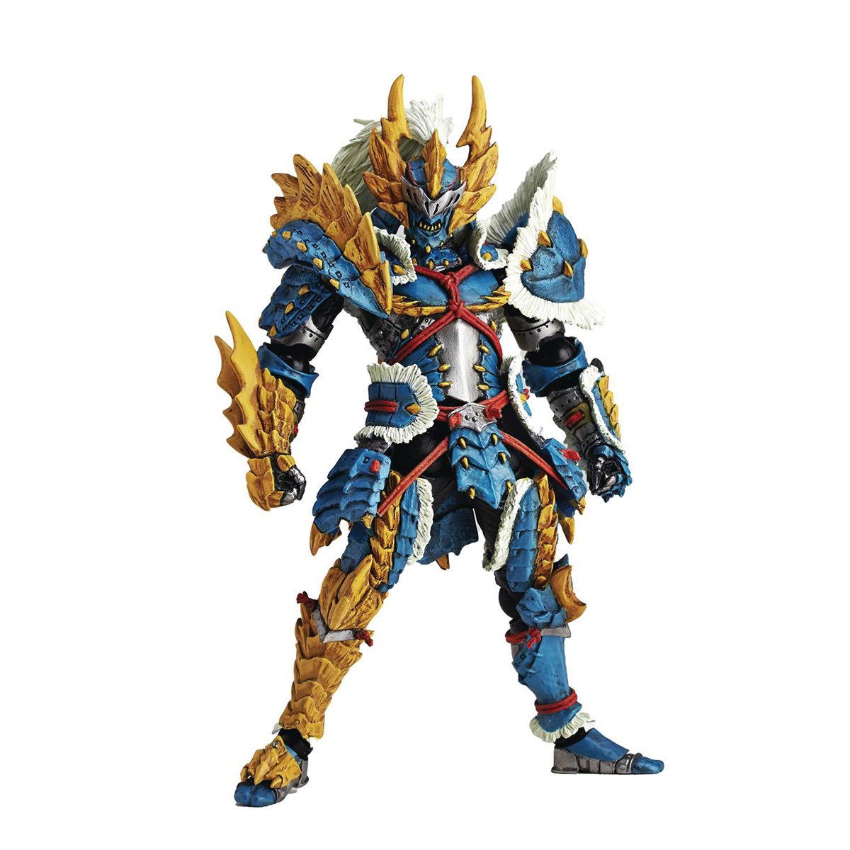 Monster Hunter Male Swordsman Jin-Ou Revoltech Amazing Yamaguchi Action Figure