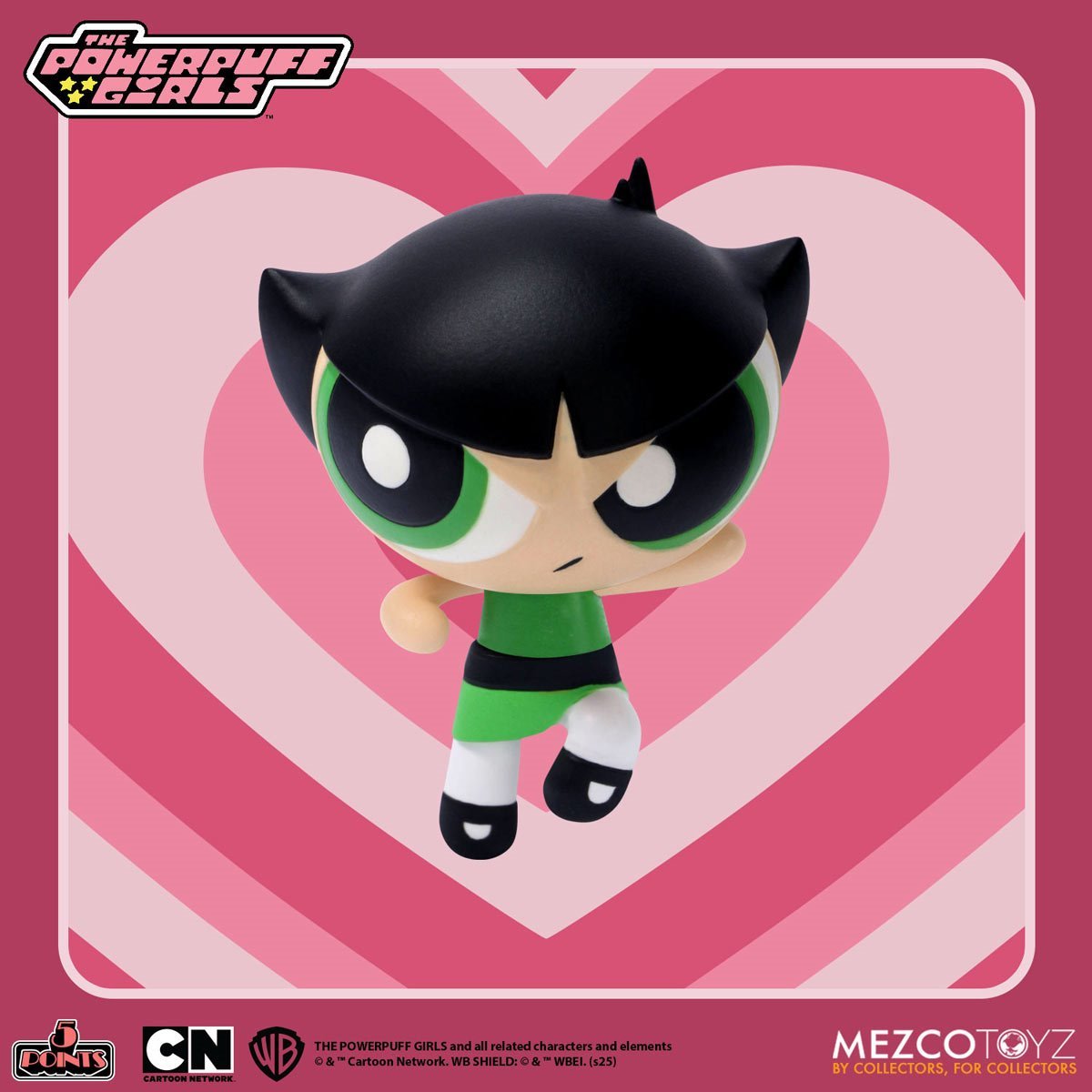 The Powerpuff Girls 5 Points Set of 4 Action Figures