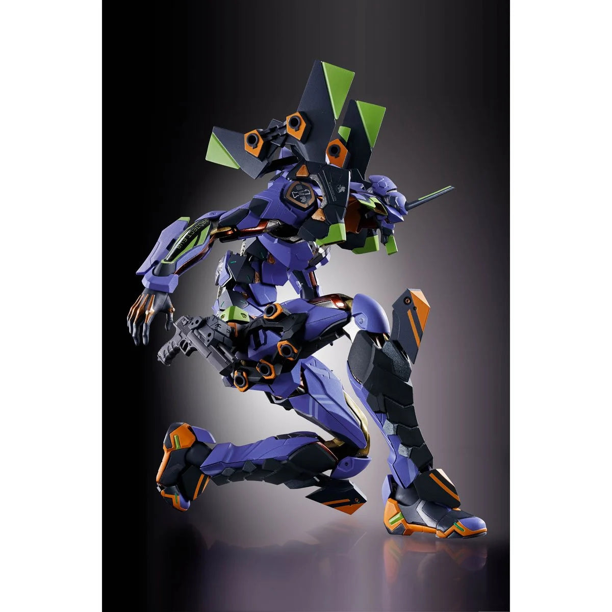 Evangelion Test Type-01 30th Anniversary with Spear Gaius Metal Build Action Figure