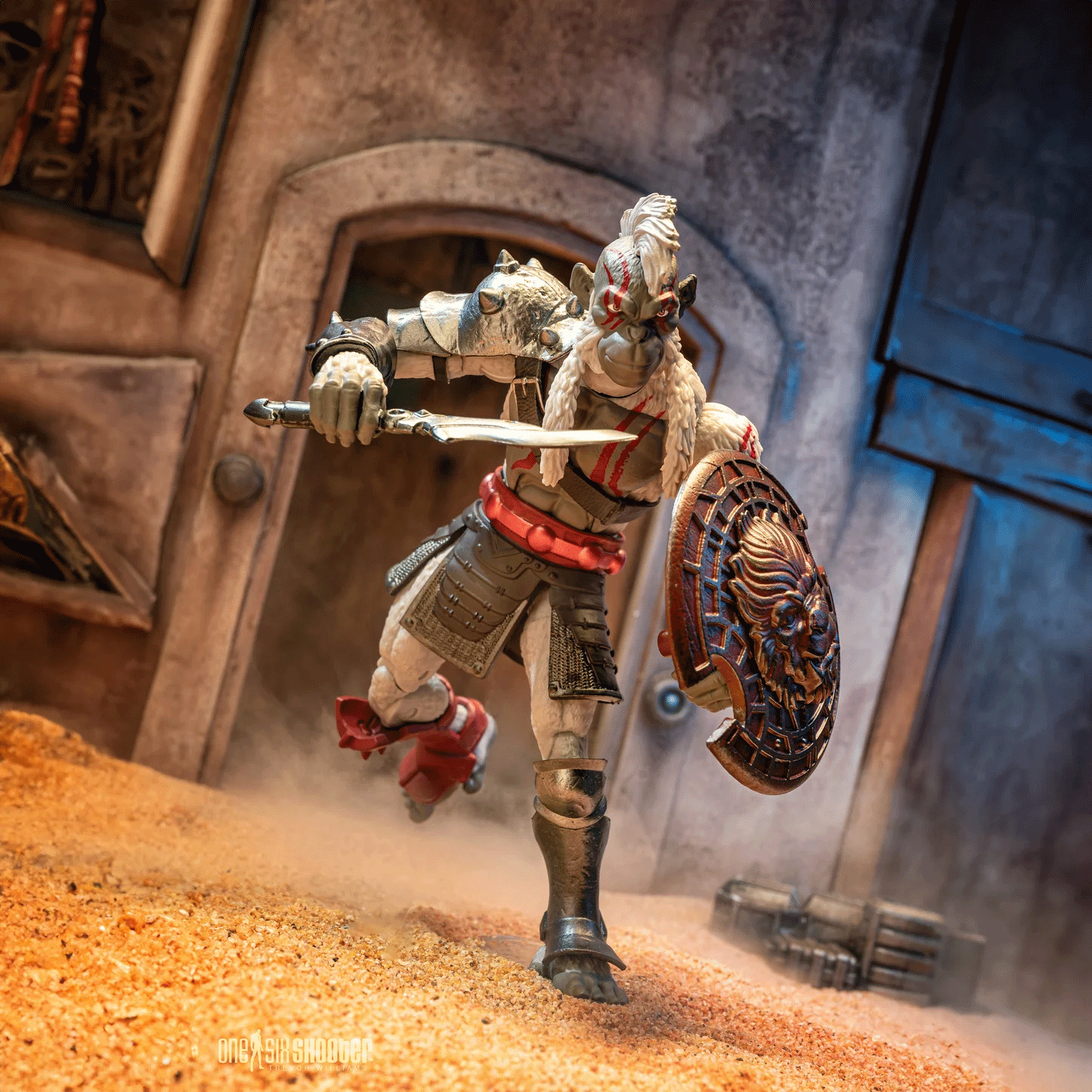 Animal Warriors of The Kingdom Primal Collection Gladiator Pale Action Figure