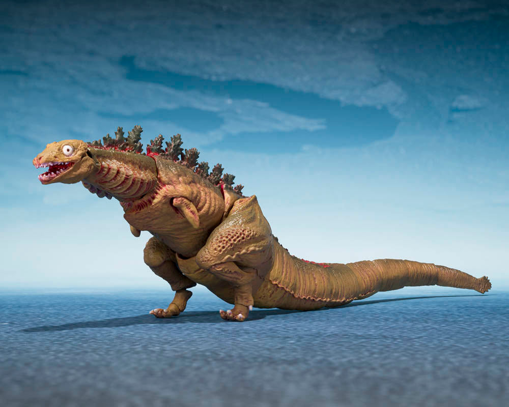 Godzilla 2016 The Second Form, Third Form, and Giant Unidentified Creature S.H.MonsterArts Action Figure Set
