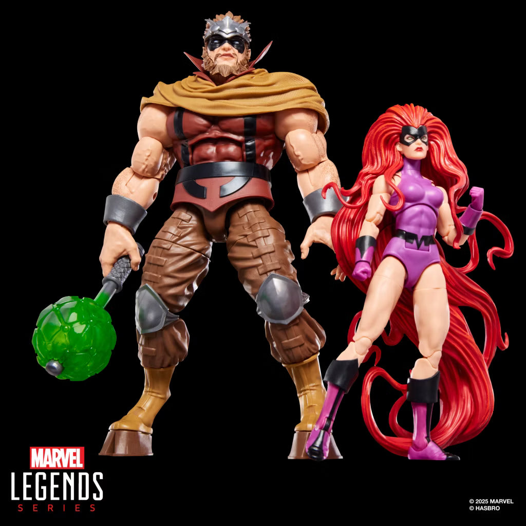 Inhumans Marvel Legends Medusa and Gorgon 6-Inch Action Figures 2-Pack